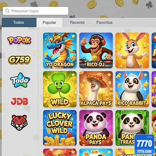 777o - app exclusivo - Interface do App