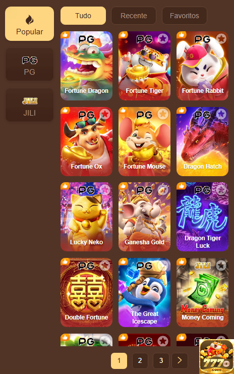 Jogos Certificados 777o.com